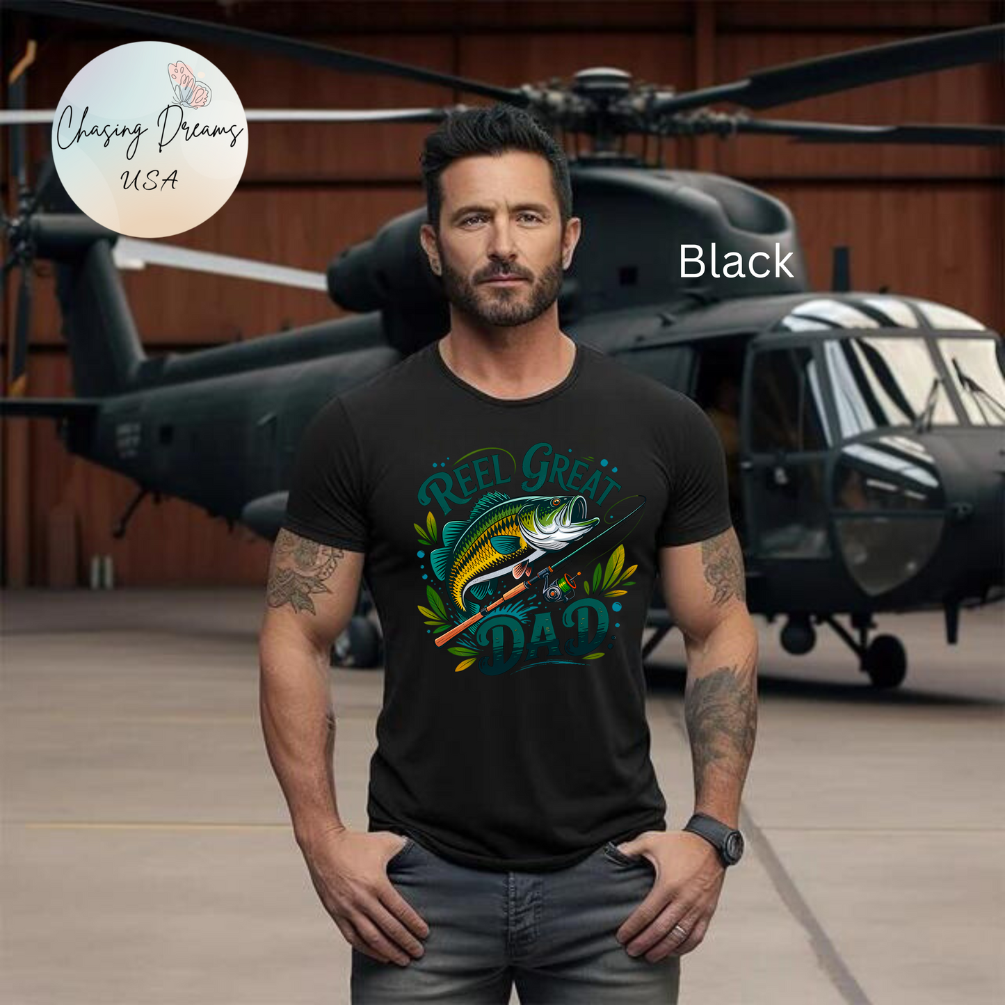 REEL Gran Papá – Camiseta de Pesca para el Día del Padre