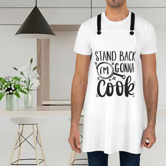 Copy of 🍳🔥 “Stand Back I’m Gonna Cook” Funny Apron – Bold Humor for the Fearless Chef