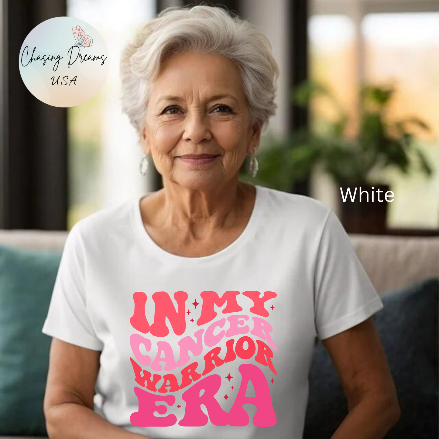 💖👕 In My Cancer Warrior Era T-Shirt – Retro Pink Awareness Tee 🎀