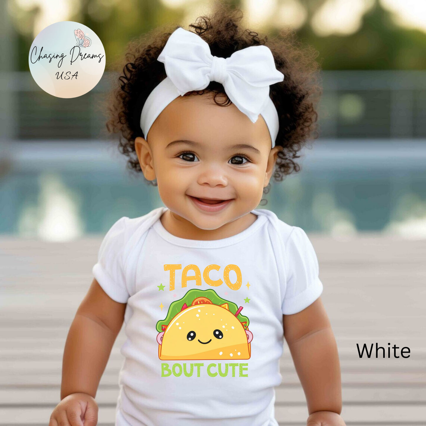 🌮 Taco Bout Cute Baby Onesie – Funny Food-Themed Outfit 👶✨