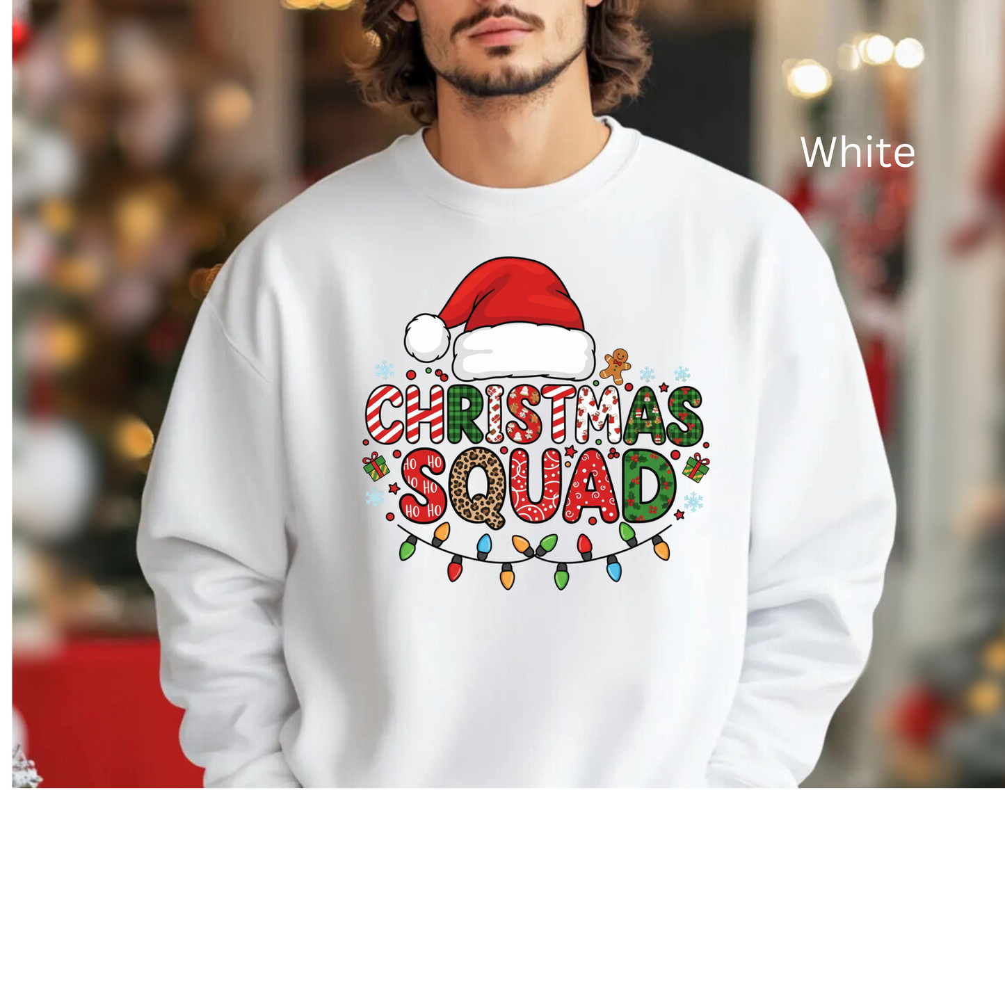 🎅✨ Christmas Squad Sweatshirt – Festive Cheer for the Whole Crew 🎄🎁