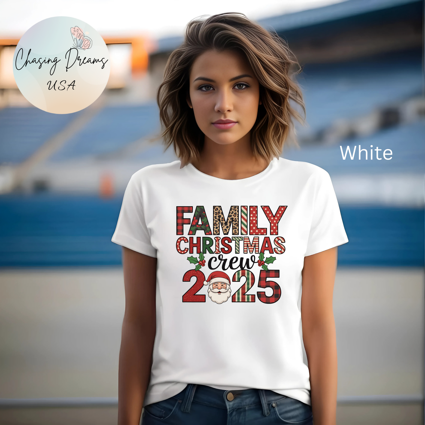 🎅 Family Christmas Crew 2025 T-Shirt – Matching Holiday Santa Tee 🌲✨