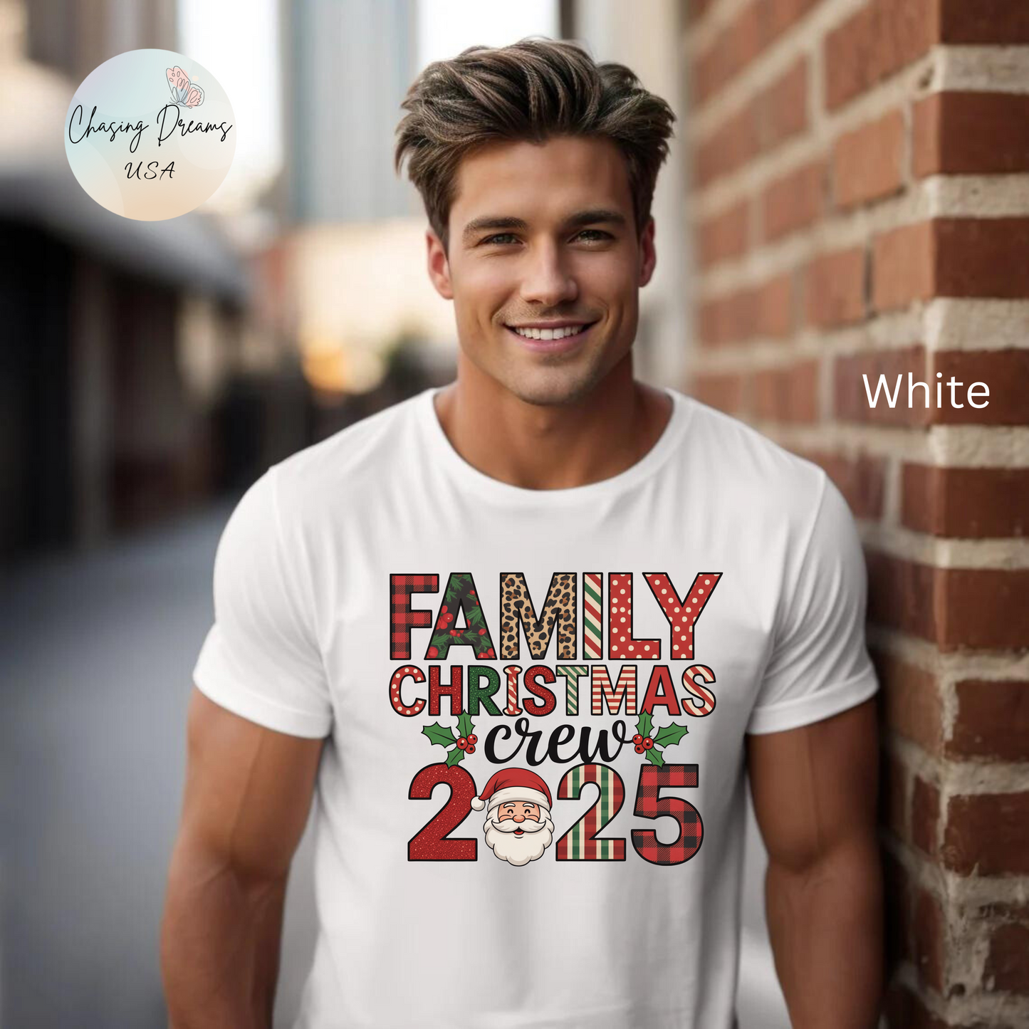 🎅 Family Christmas Crew 2025 T-Shirt – Matching Holiday Santa Tee 🌲✨