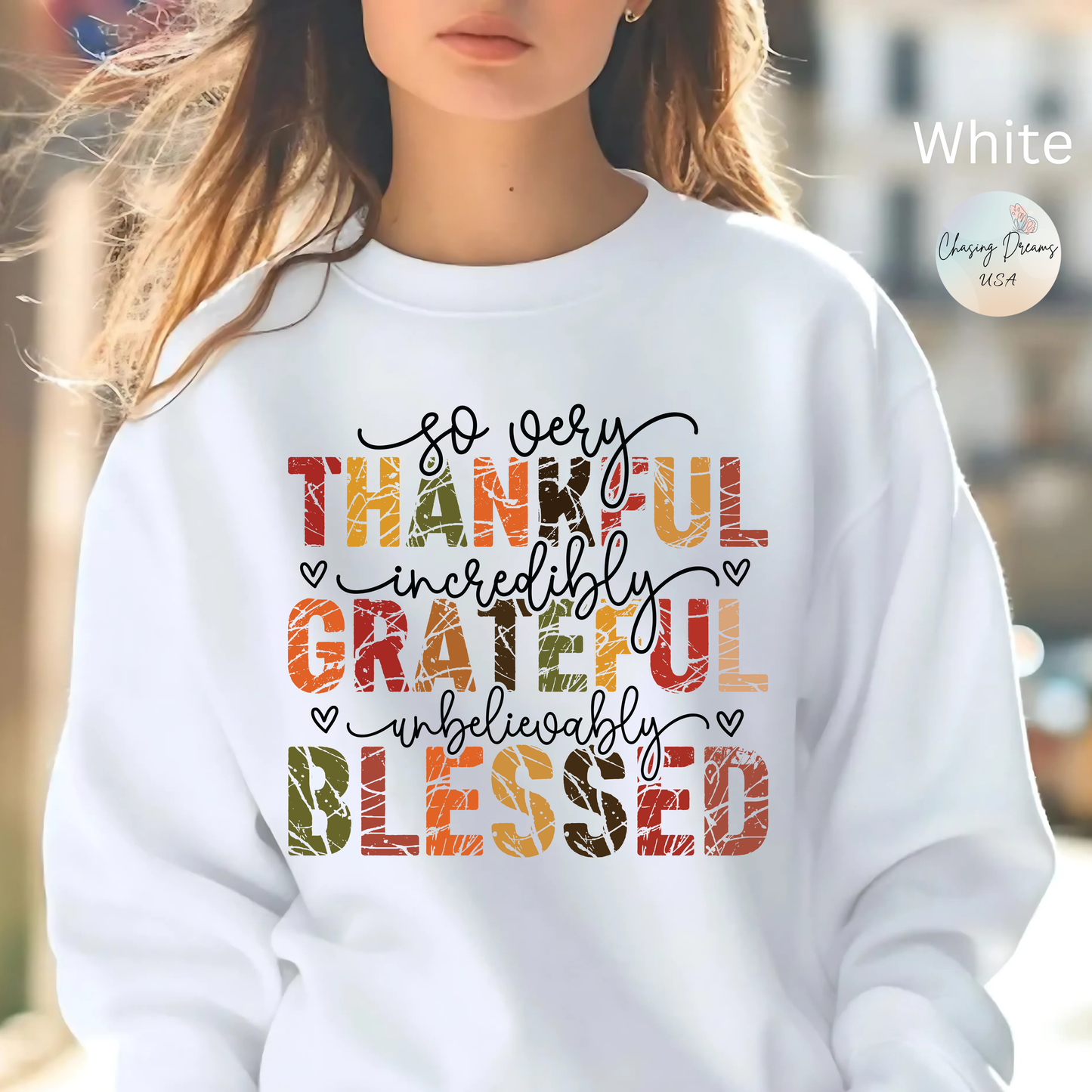 🤎✨ So Very Thankful, Incredibly Grateful, Unbelievably Blessed – Cozy Fall Sweatshirt 🍂🧡