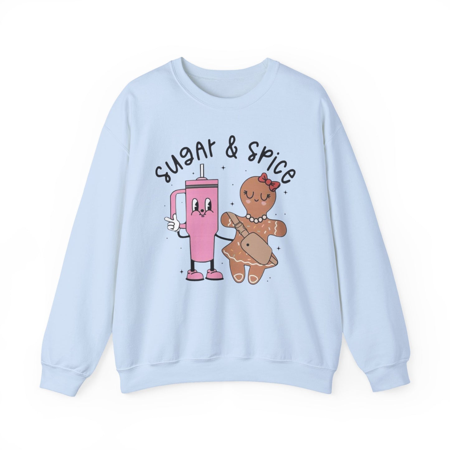 🍬✨ Sugar & Spice Sweatshirt – Sweet Gingerbread & Cozy Vibes 🎄☕