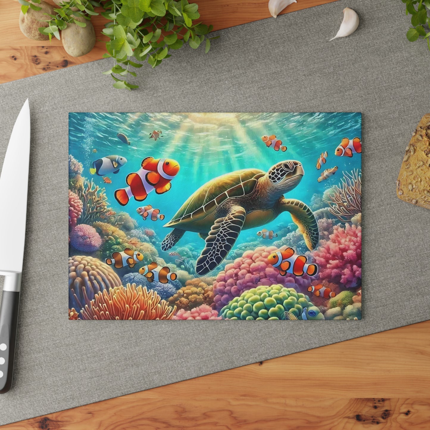 Tabla de cortar de tortuga marina, regalos de tortuga marina, tabla de charcutería, regalo de cumpleaños para hija, regalo de casa de playa, regalo de Navidad para mamá, regalos para esposa