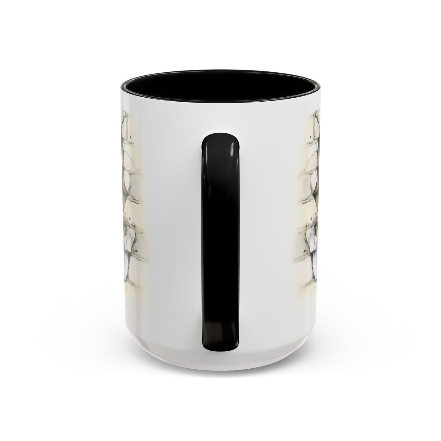🐾 Great Dane Puppy Accent Mug – Sweet Peek-Through Puppy Design ☕💛