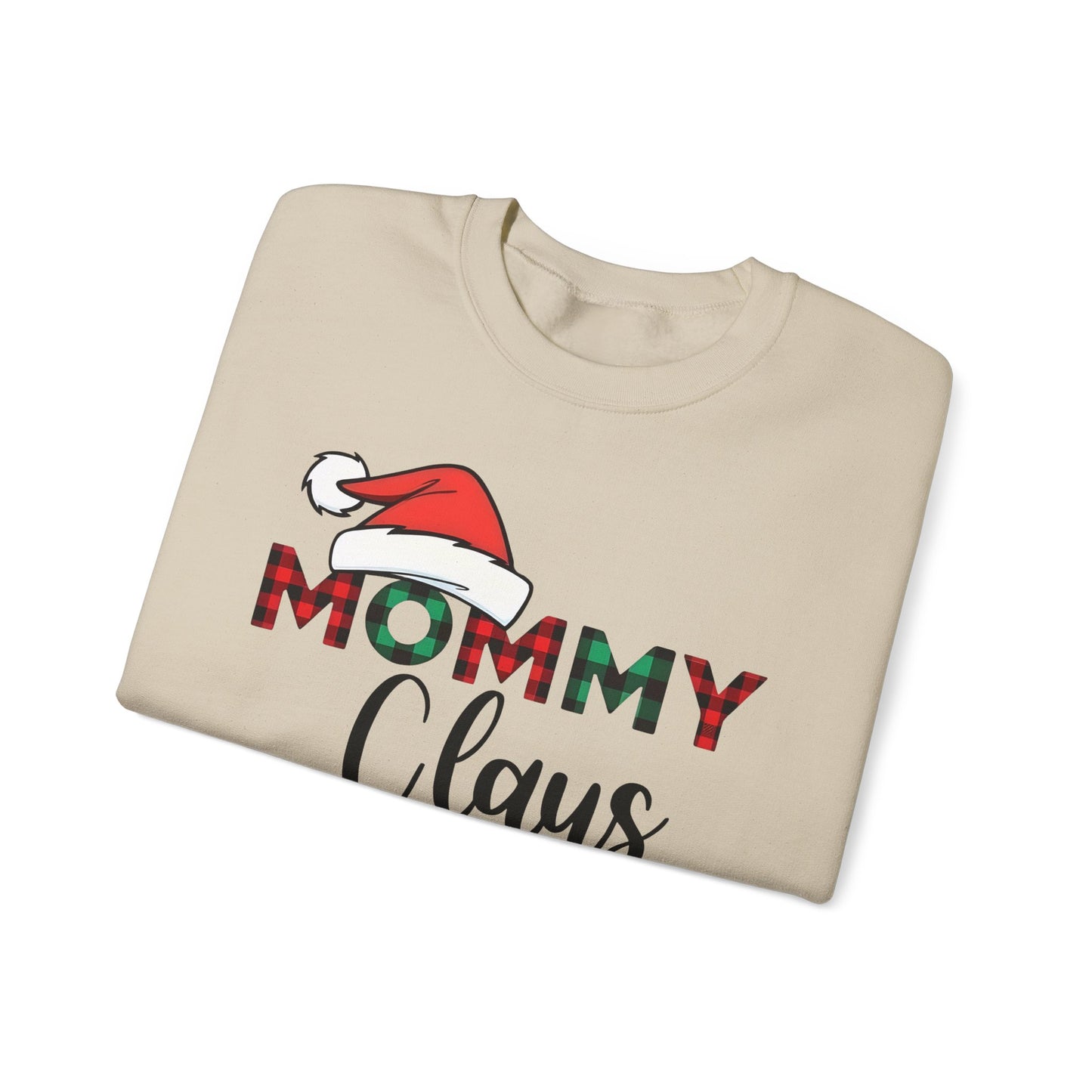 🎅❤️ Mommy Claus Sweatshirt – Festive Holiday Cheer in Cozy Style ❄️✨