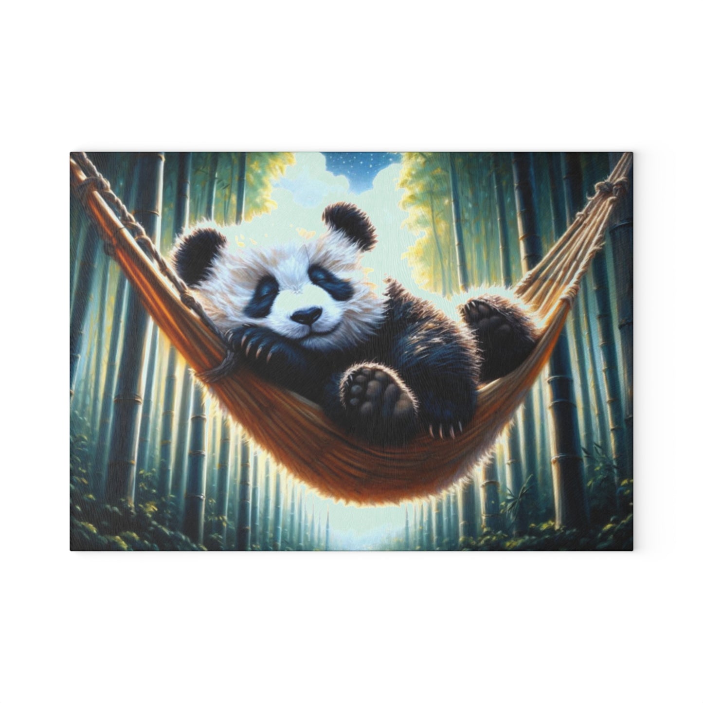 🐼 Relaxing Panda Cutting Board – Tranquil Forest Vibes with Adorable Charm