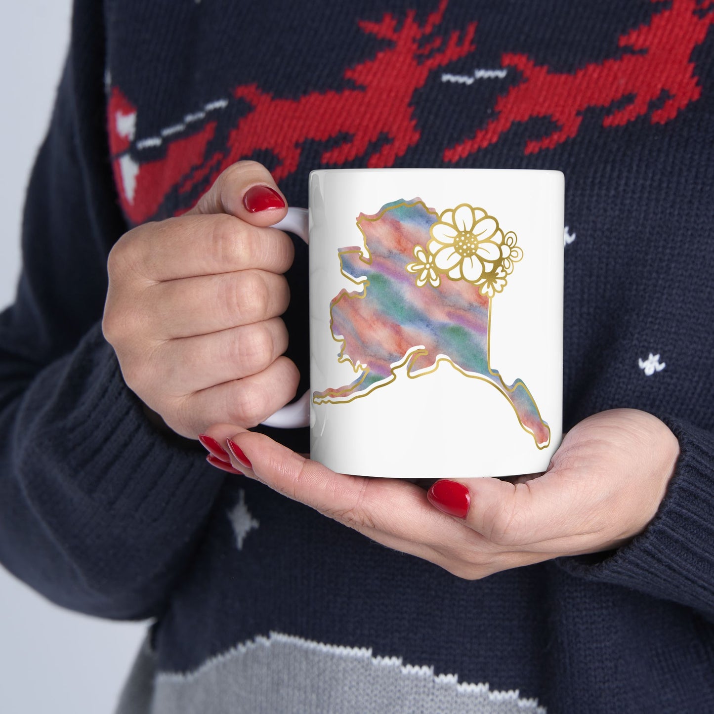 ☕ Home is Where the ❤️ Is – Alaska Mug – Wild Beauty in Every Sip ❄️