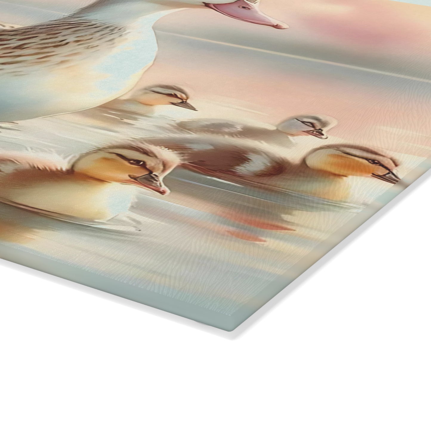 Tabla de cortar de vidrio con forma de pato, regalo de cocina único, tabla de charcutería, regalo para chef, regalo de aniversario, regalo de boda, utensilios de cocina, personalizado