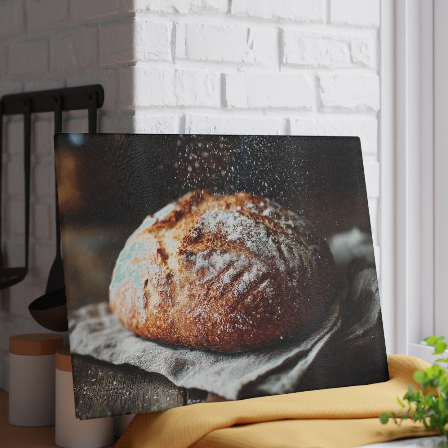 🍞✨ Rustic Artisan Bread Cutting Board – Timeless Kitchen Charm 🌾