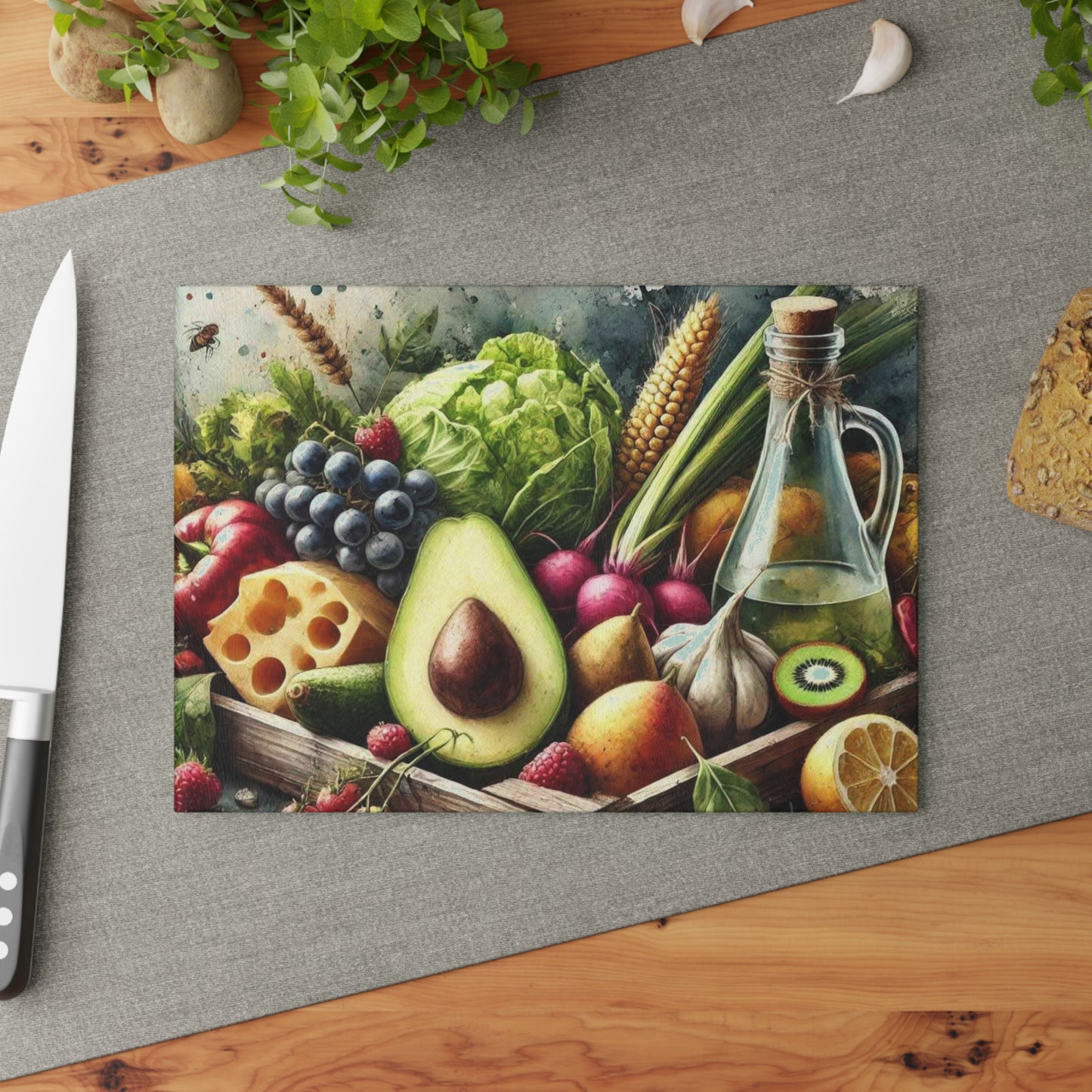 Tabla de cortar frutas y quesos, presentación elegante de alimentos, tabla de charcutería, bandeja de frutas, ideas para tablas de quesos, presentación en la cocina, comida para fiestas