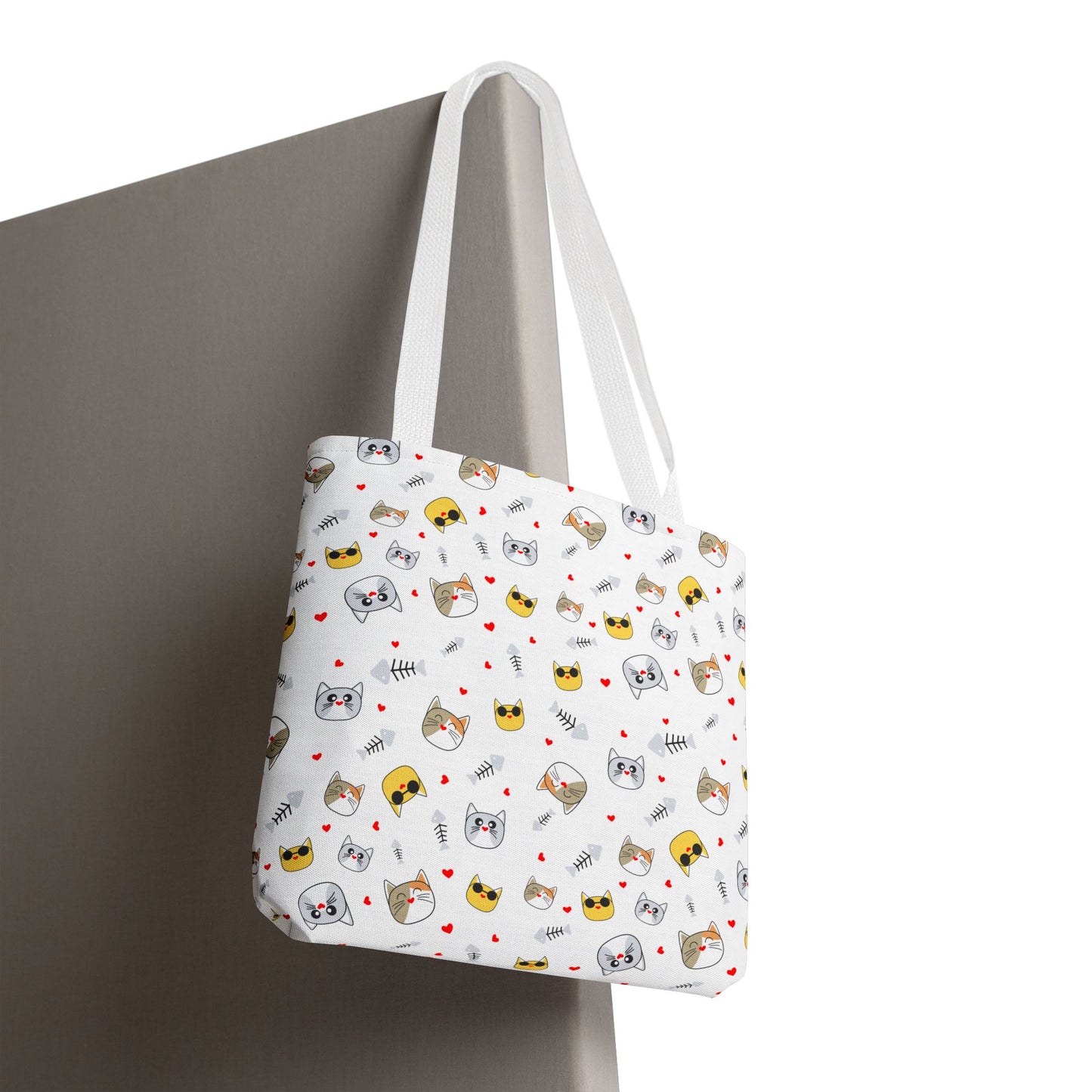 Charming Cat Lover Tote Bag – Durable, Spacious, and Perfect for Shopping, Work, or Everyday Adventures!