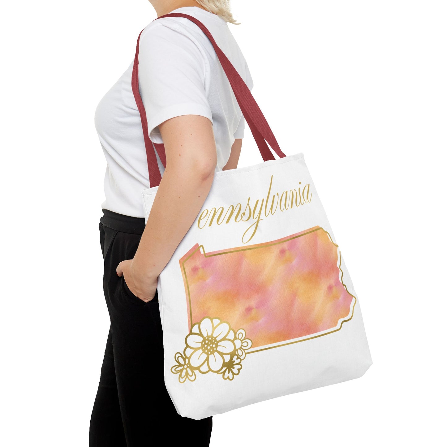 🌸 Pennsylvania State Floral Tote Bag – Elegant, Practical & Historic Charm 👜
