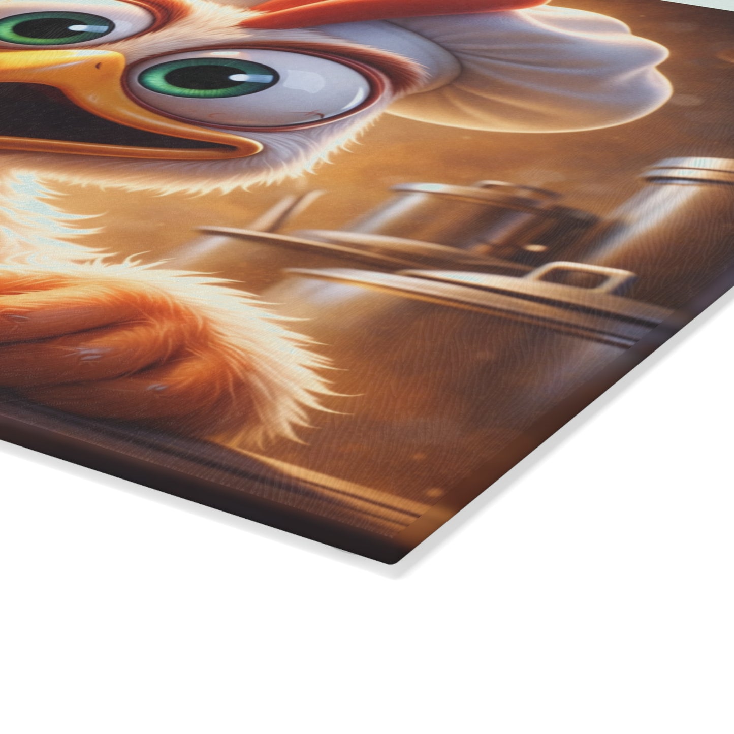 Crazy Chicken Chef Cutting Board – Whisking Up Chaos in the Kitchen!