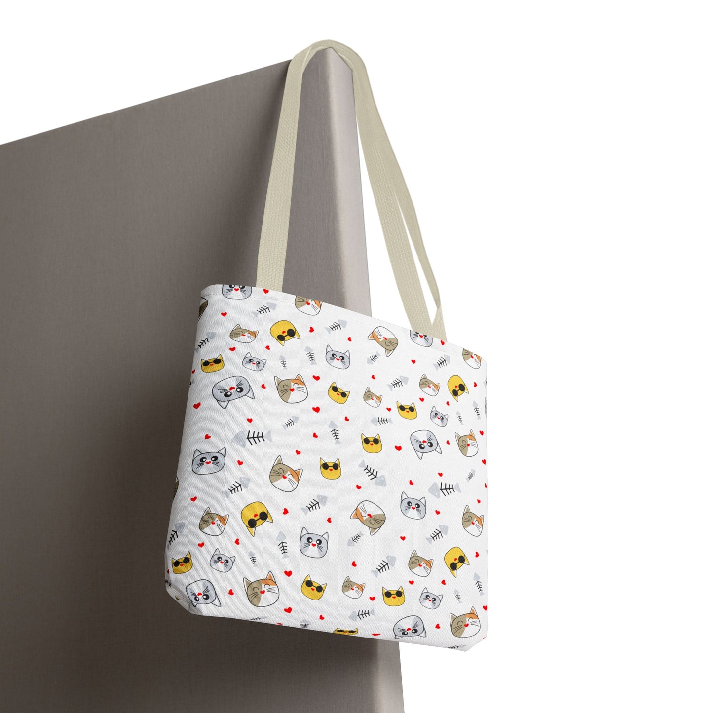 Charming Cat Lover Tote Bag – Durable, Spacious, and Perfect for Shopping, Work, or Everyday Adventures!