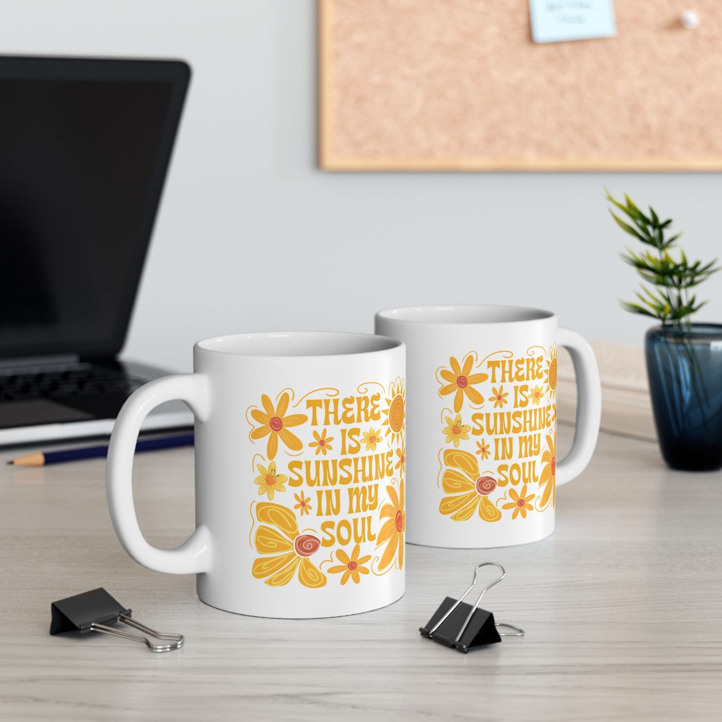 🌞 Sunshine in My Soul Mug – A Bright Start to Your Day! 🌻