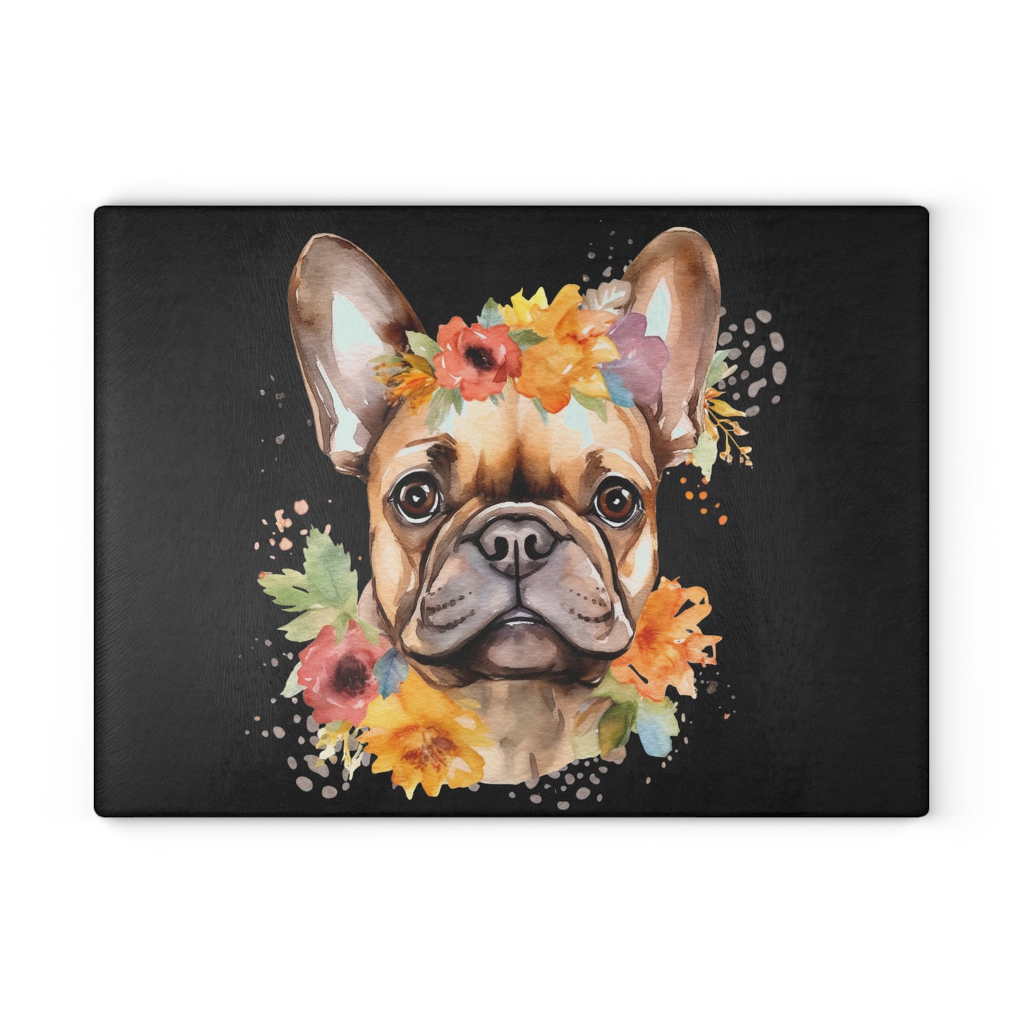 Tabla de cortar para perros, tabla de cortar, regalo de inauguración de la casa, amante de los bulldogs franceses, regalo de boda, tabla de charcutería, decoración de cocina