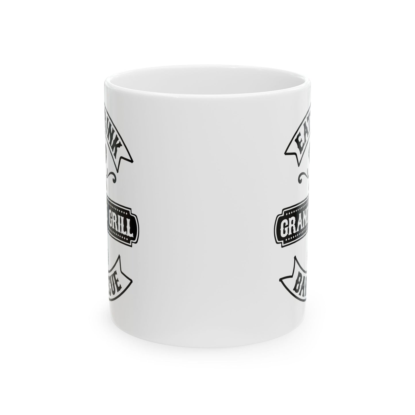 🍖☕ Eat Drink Barbeque – Grandpa's Grill Coffee Mug (11oz & 15oz) ☕🍖