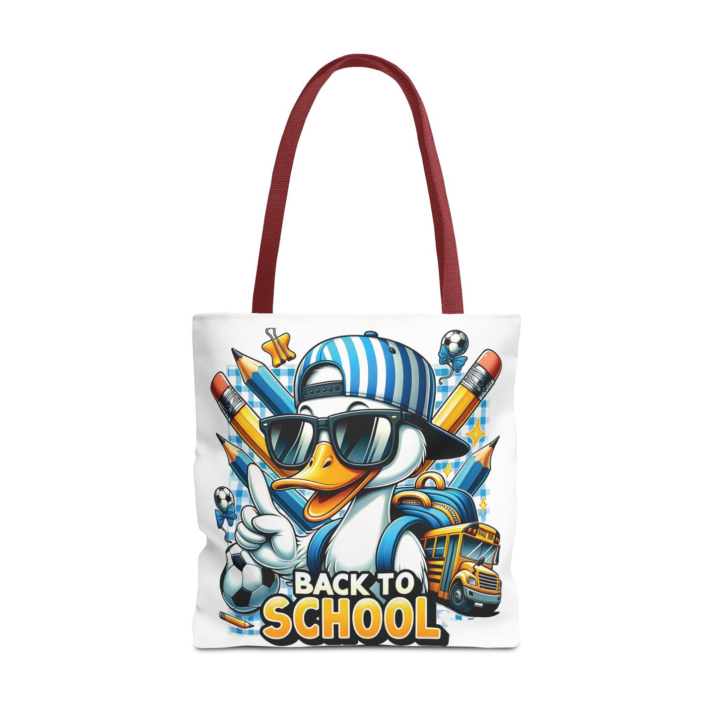 🦆 Cool Duck Back to School Tote – Waddle into the School Year in Style 🏫