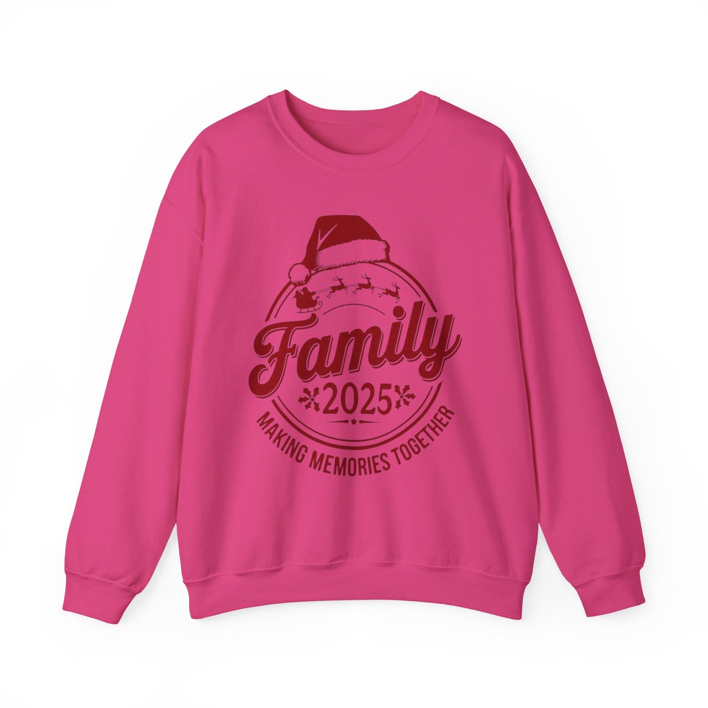 🎅❤️ Family 2025 Christmas Sweatshirt – Making Memories Together 🌟✨