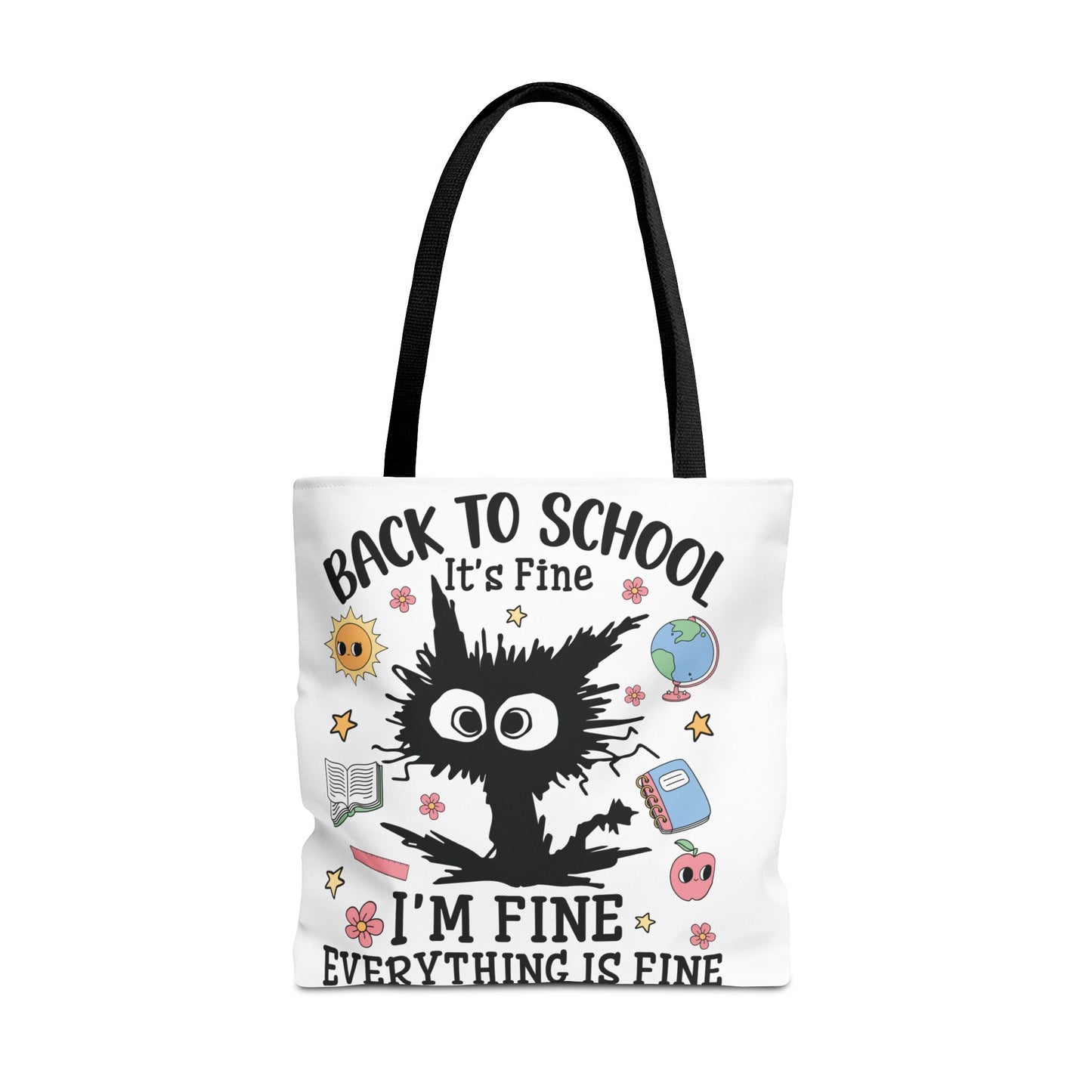 👀 I See Smart People Tote – Kawaii School Vibes with a Clever Twist 🍎
