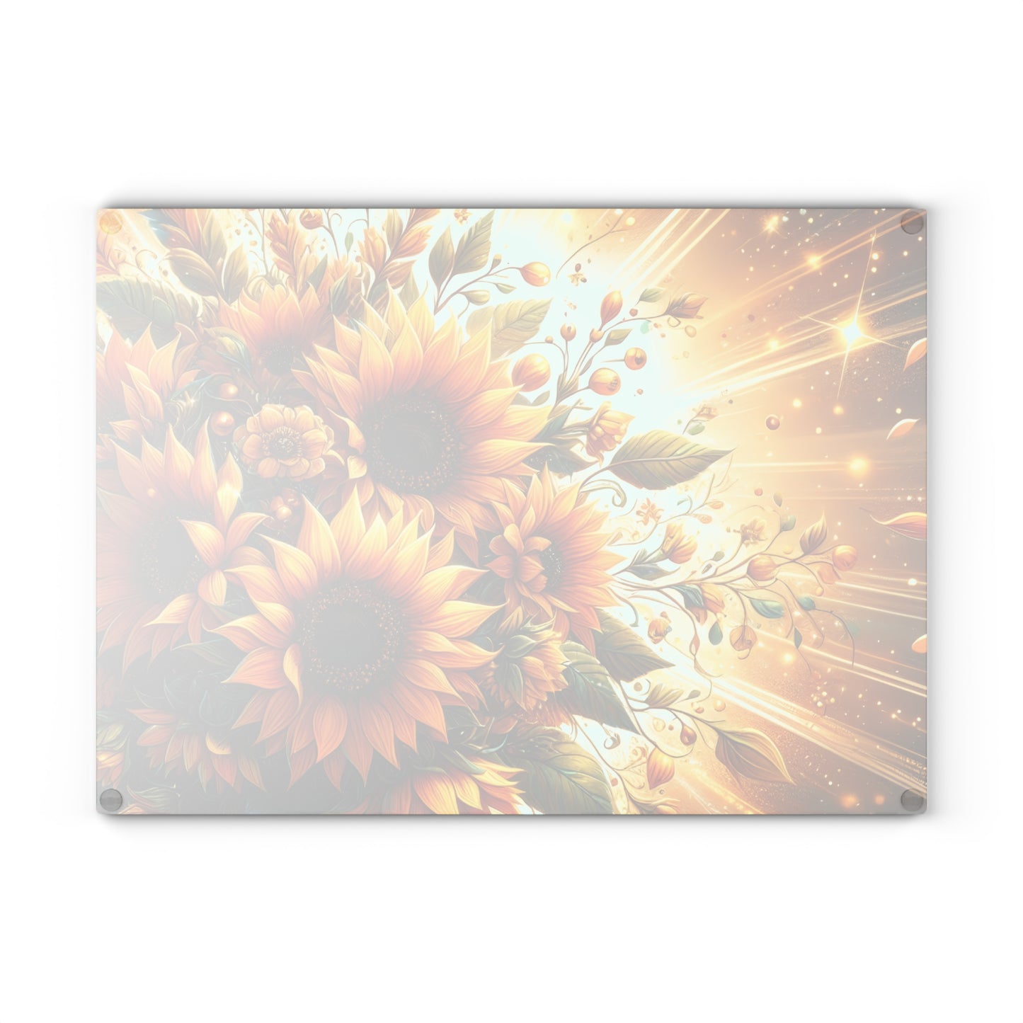 🌻 Sunflower Radiance Cutting Board – Brighten Your Kitchen with Golden Charm ☀️
