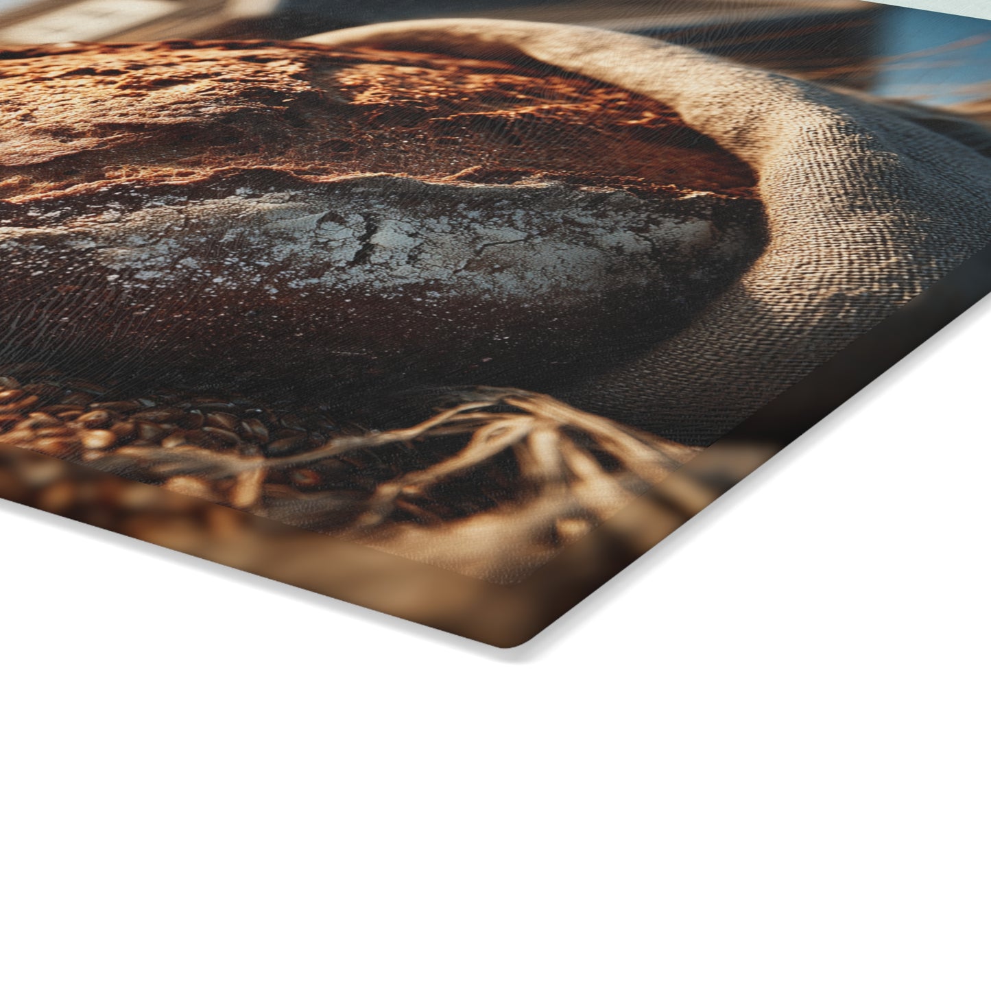 🍞🌾 Rustic Artisan Bread Cutting Board – Farmhouse Charm Meets Everyday Functionality 🌻