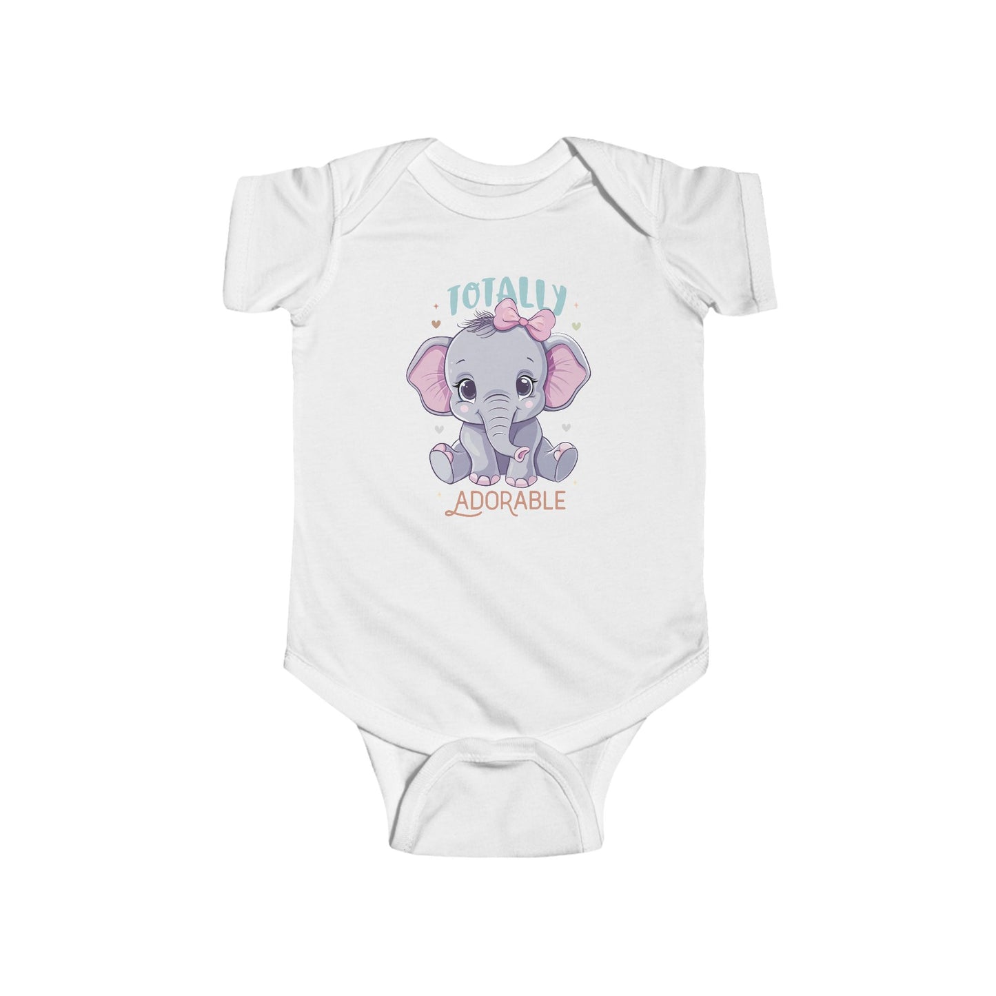 🐘 Totally Adorable Baby Onesie – Sweet Elephant Outfit 💖✨