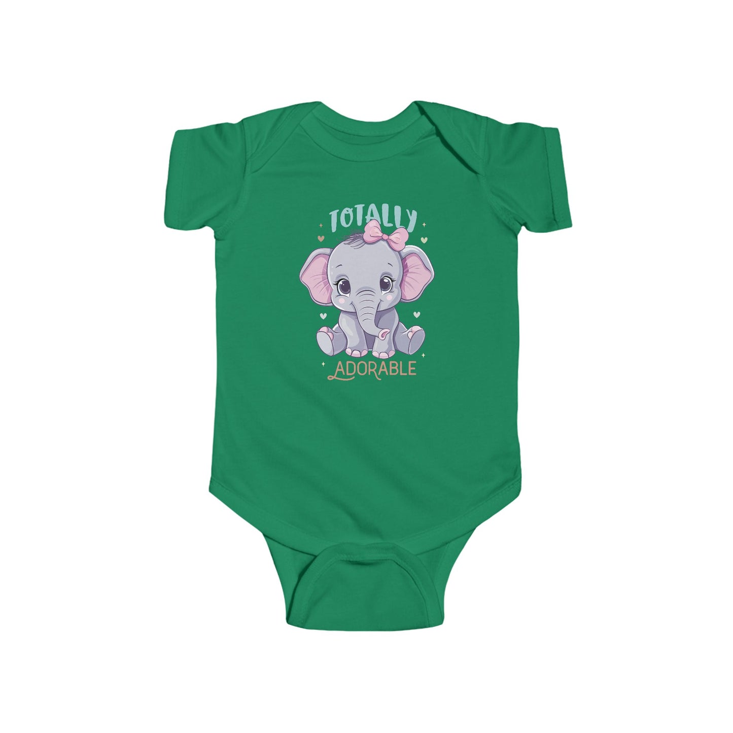 🐘 Totally Adorable Baby Onesie – Sweet Elephant Outfit 💖✨