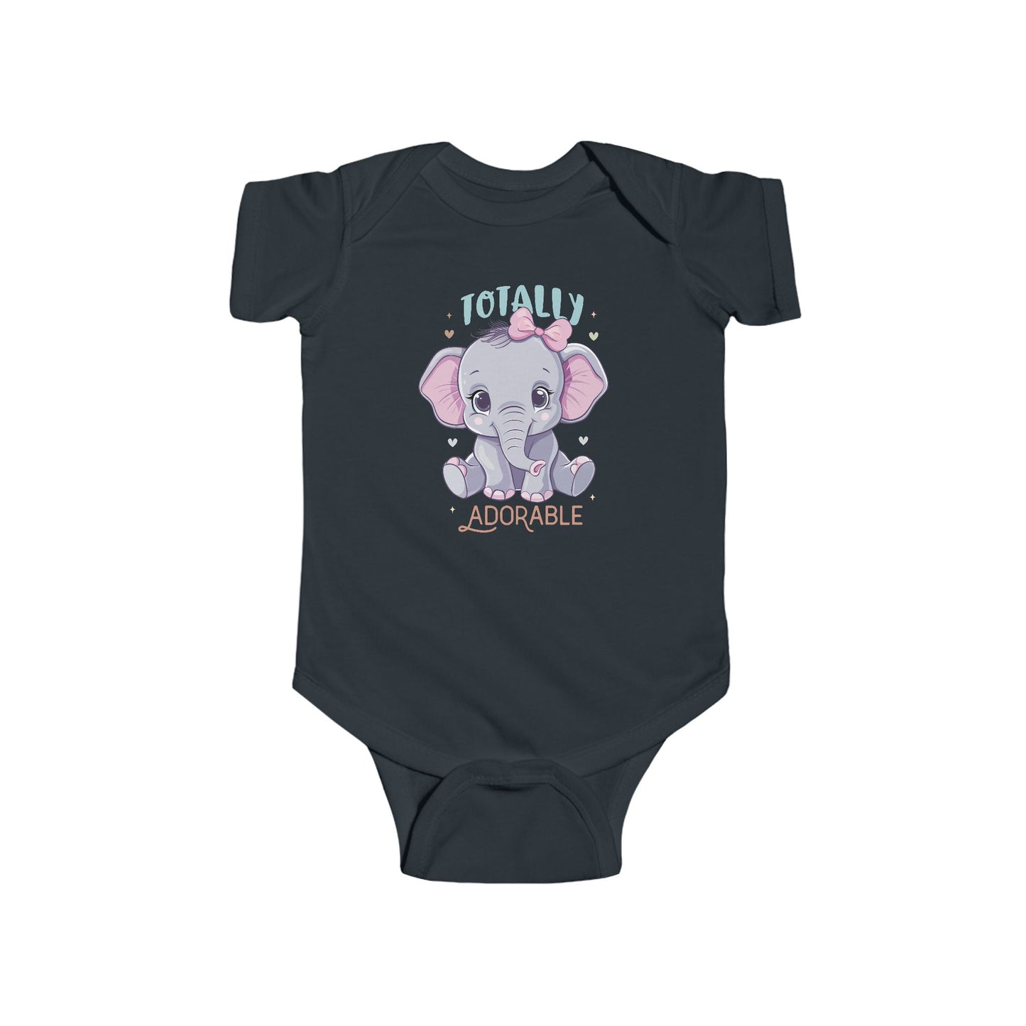 🐘 Totally Adorable Baby Onesie – Sweet Elephant Outfit 💖✨