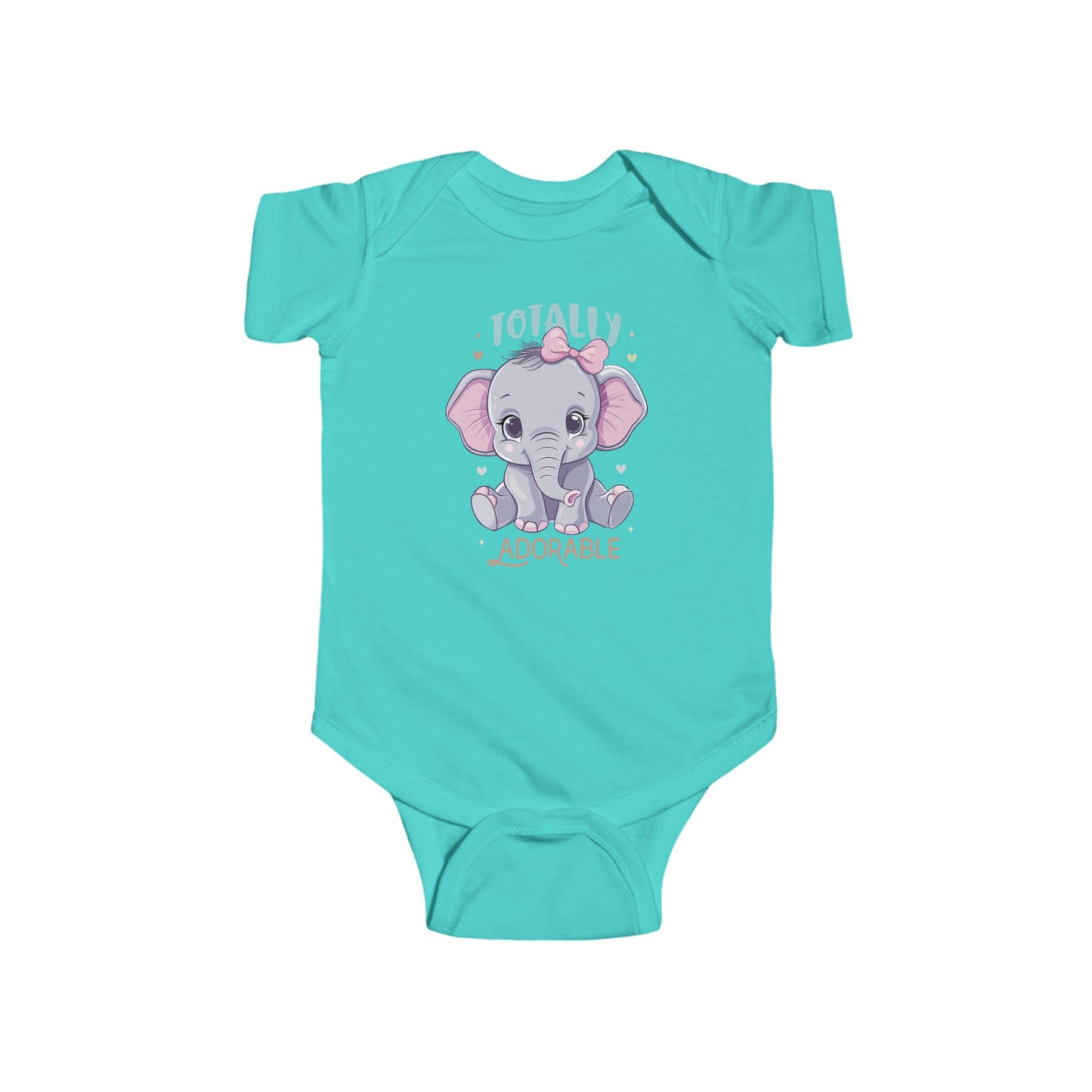 🐘 Totally Adorable Baby Onesie – Sweet Elephant Outfit 💖✨