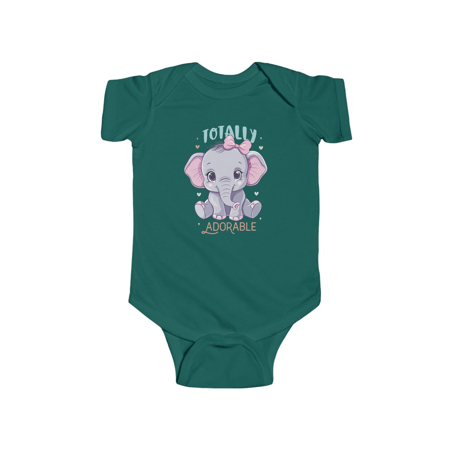 🐘 Totally Adorable Baby Onesie – Sweet Elephant Outfit 💖✨