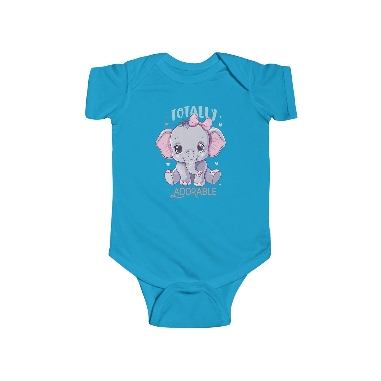 🐘 Totally Adorable Baby Onesie – Sweet Elephant Outfit 💖✨