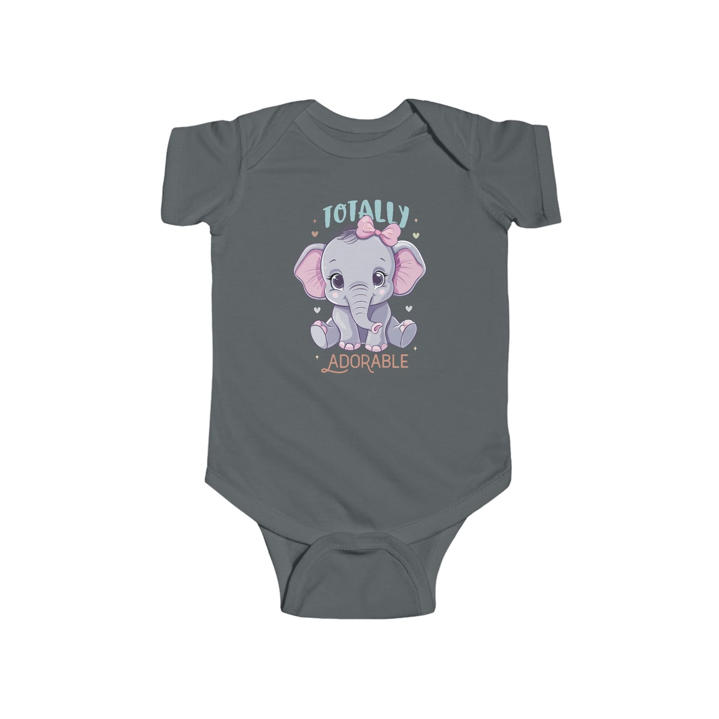 🐘 Totally Adorable Baby Onesie – Sweet Elephant Outfit 💖✨