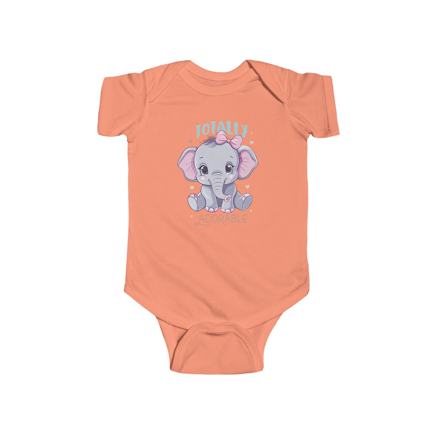 🐘 Totally Adorable Baby Onesie – Sweet Elephant Outfit 💖✨