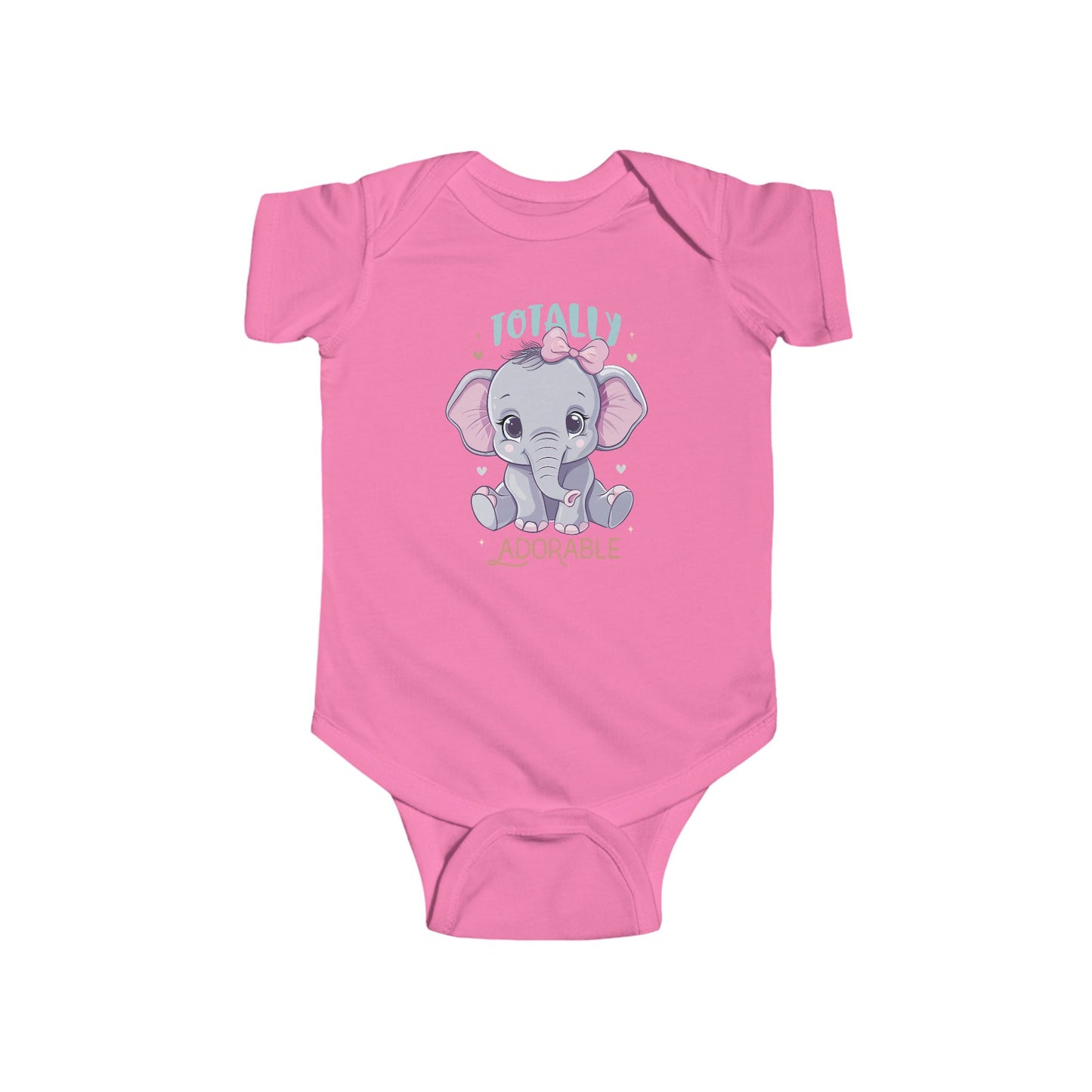 🐘 Totally Adorable Baby Onesie – Sweet Elephant Outfit 💖✨