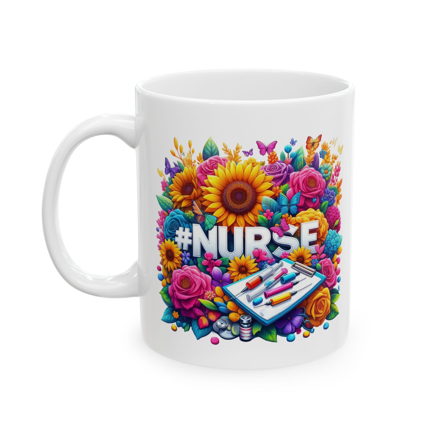 Nurse Coffee Mug, Nurse Gift, Healthcare Mug, Nursing Mug, Nurse Appreciation, Nurse Cup, Nurse Office Decor, Medical Mug, Gift for Her, Mug