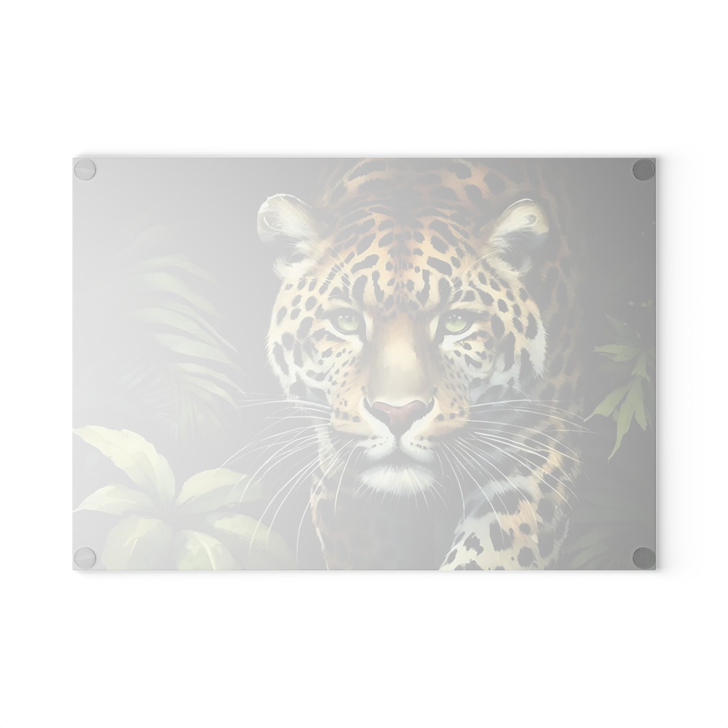 🐆 Jungle Leopard Cutting Board – Fierce Beauty Meets Wild Elegance