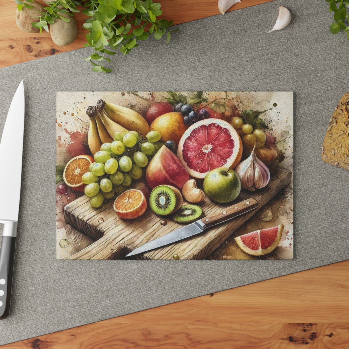 fruit display, cutting board, charcuterie board, fruit platter, cheese board ideas, kitchen presentation, party food decorative kitchenware,