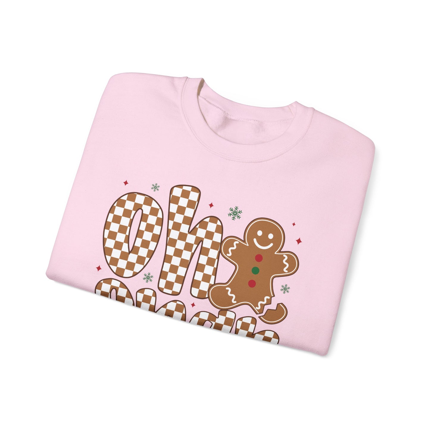 🍪✨ Oh Snap Gingerbread Crewneck – Cozy Pun for Cookie Lovers 🎄😄