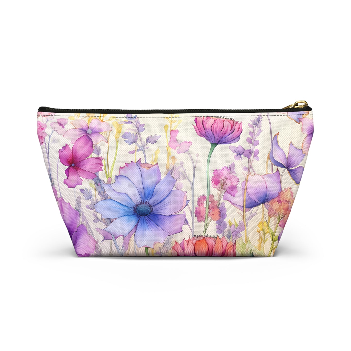 Accessory Pouch – Floral Garden Makeup Bag
