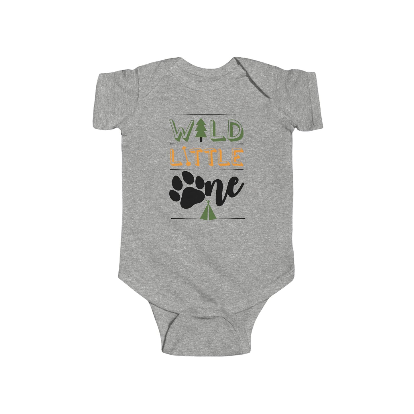 Wild Little Baby Onesie – Adventure-Ready Outfit for Your Tiny Explorer 🌲⛺