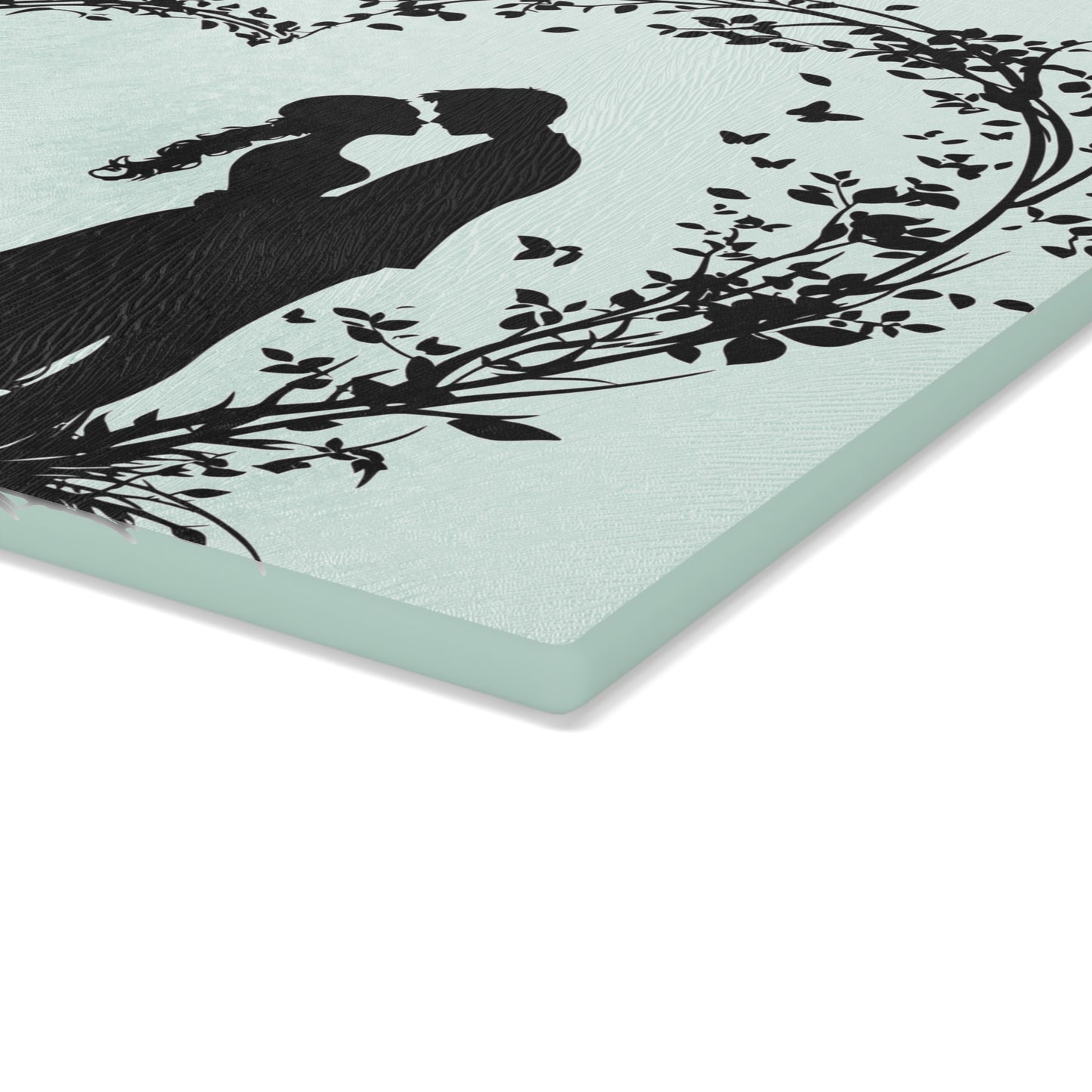 Tabla de cortar Mr &amp; Mrs Mint Romance: Amor encantado en cada detalle