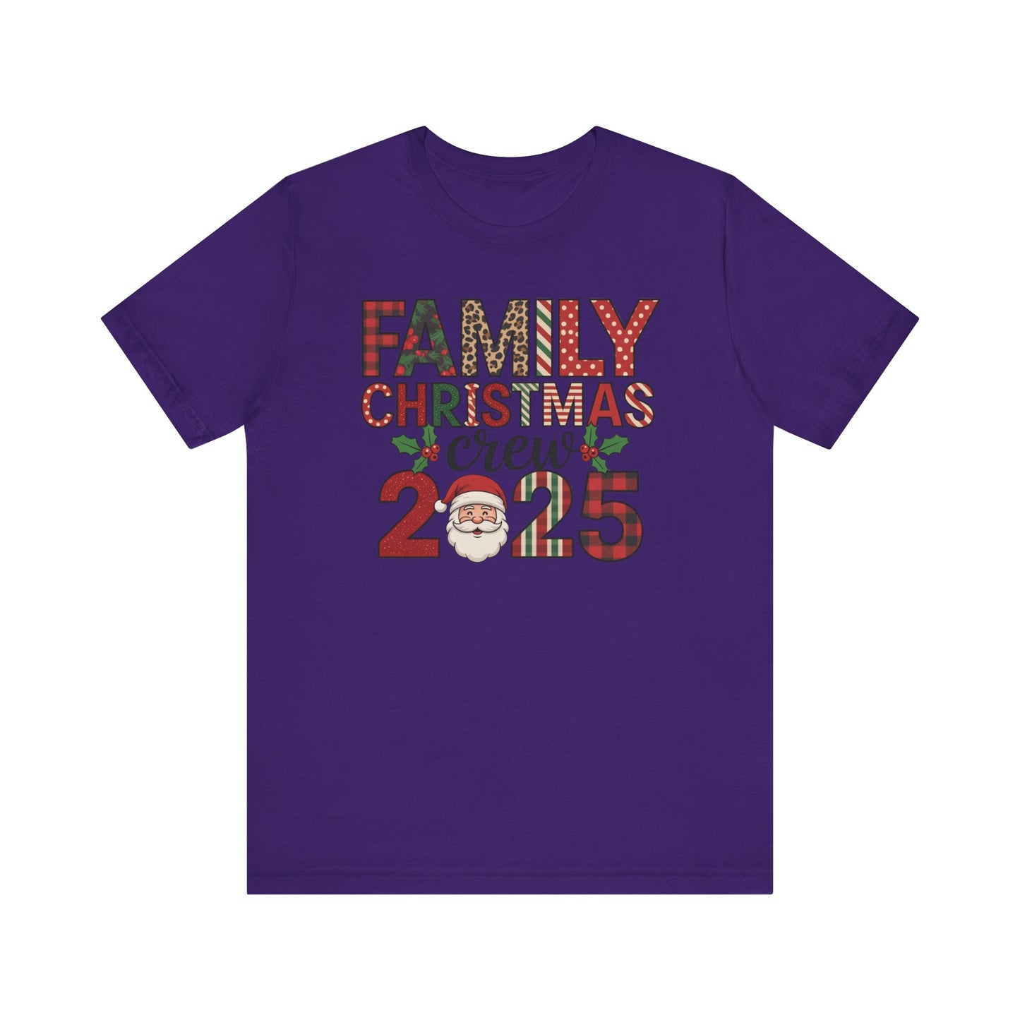 🎅 Family Christmas Crew 2025 T-Shirt – Matching Holiday Santa Tee 🌲✨