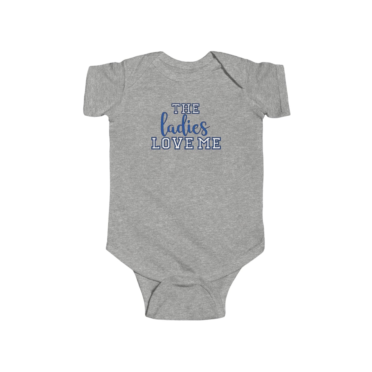 💙 The Ladies Love Me Baby Onesie – Playful Outfit for Your Little Charmer 👶✨