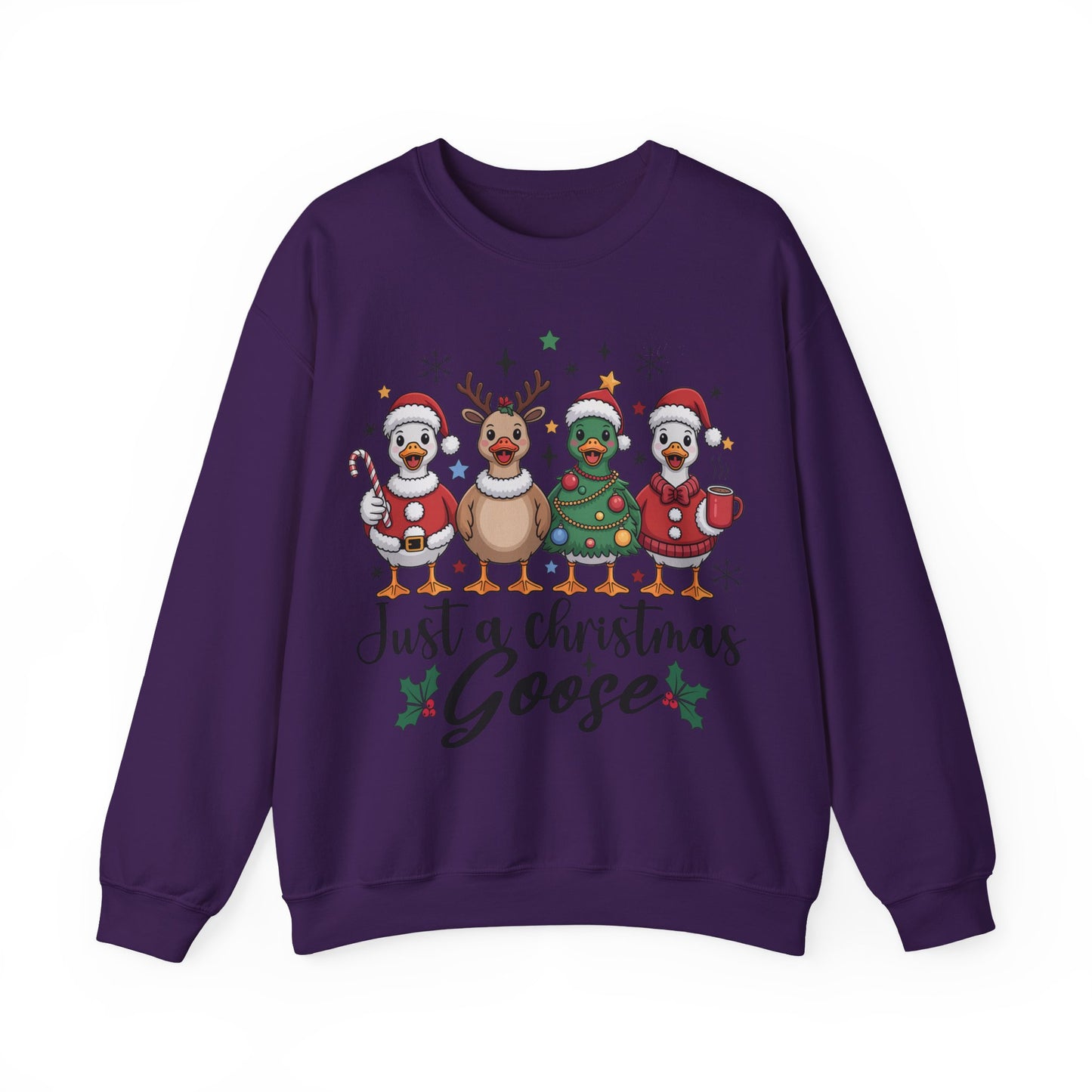 🎄🦆 Christmas Ducks Sweatshirt – Funny Holiday Farm Animal Crewneck 🎁