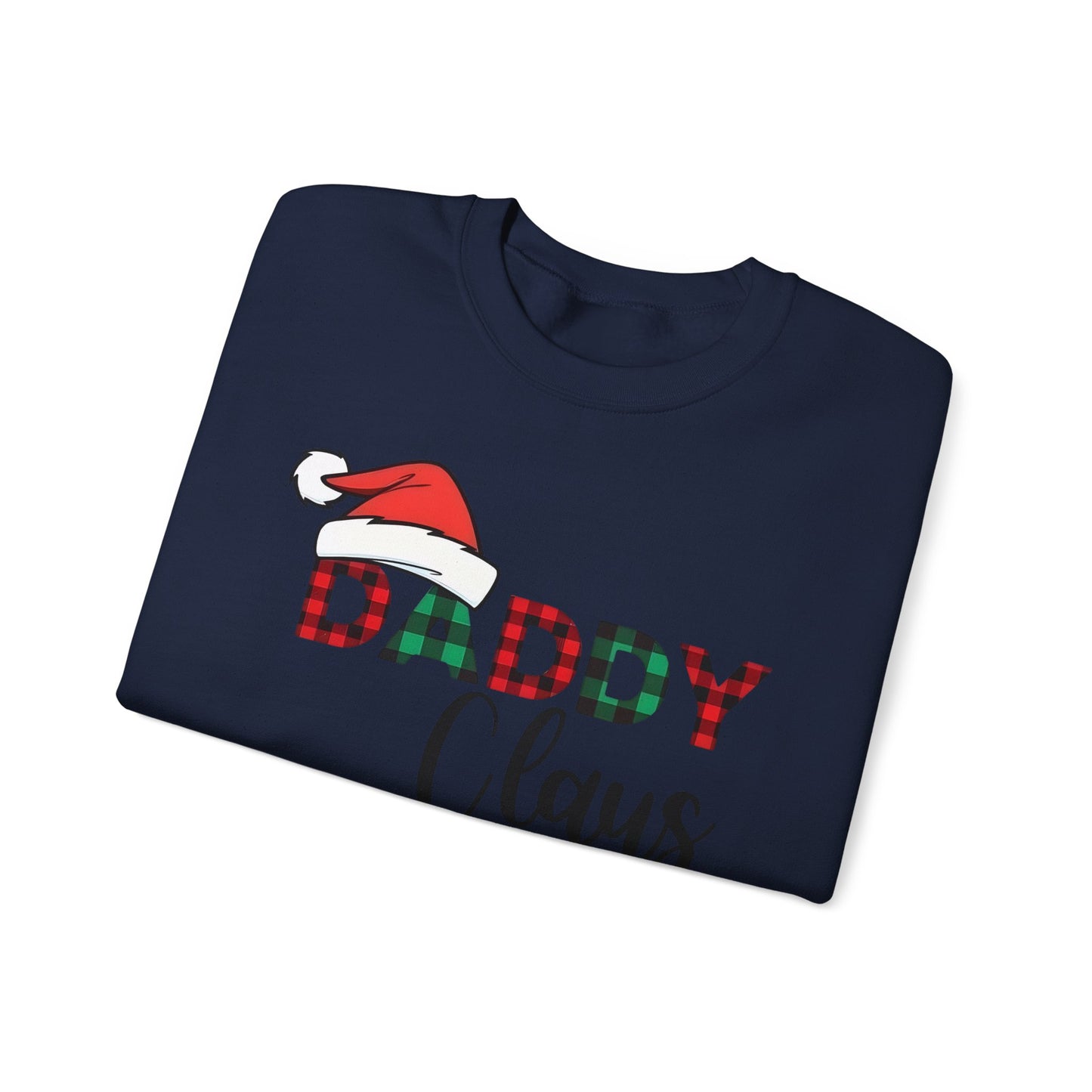 🎅❤️ Daddy Claus Sweatshirt – Cozy Holiday Style for Festive Dads ❄️✨