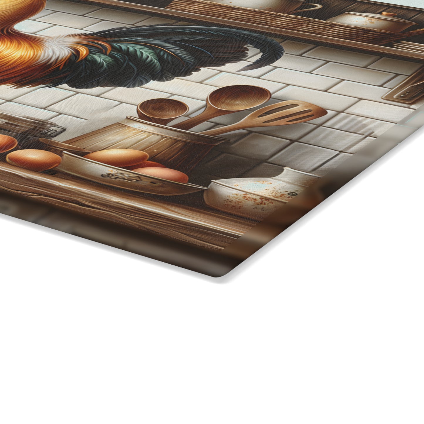 🪵🐓 Rustic Rooster Cutting Board – Farmhouse Flair Meets Vintage Charm